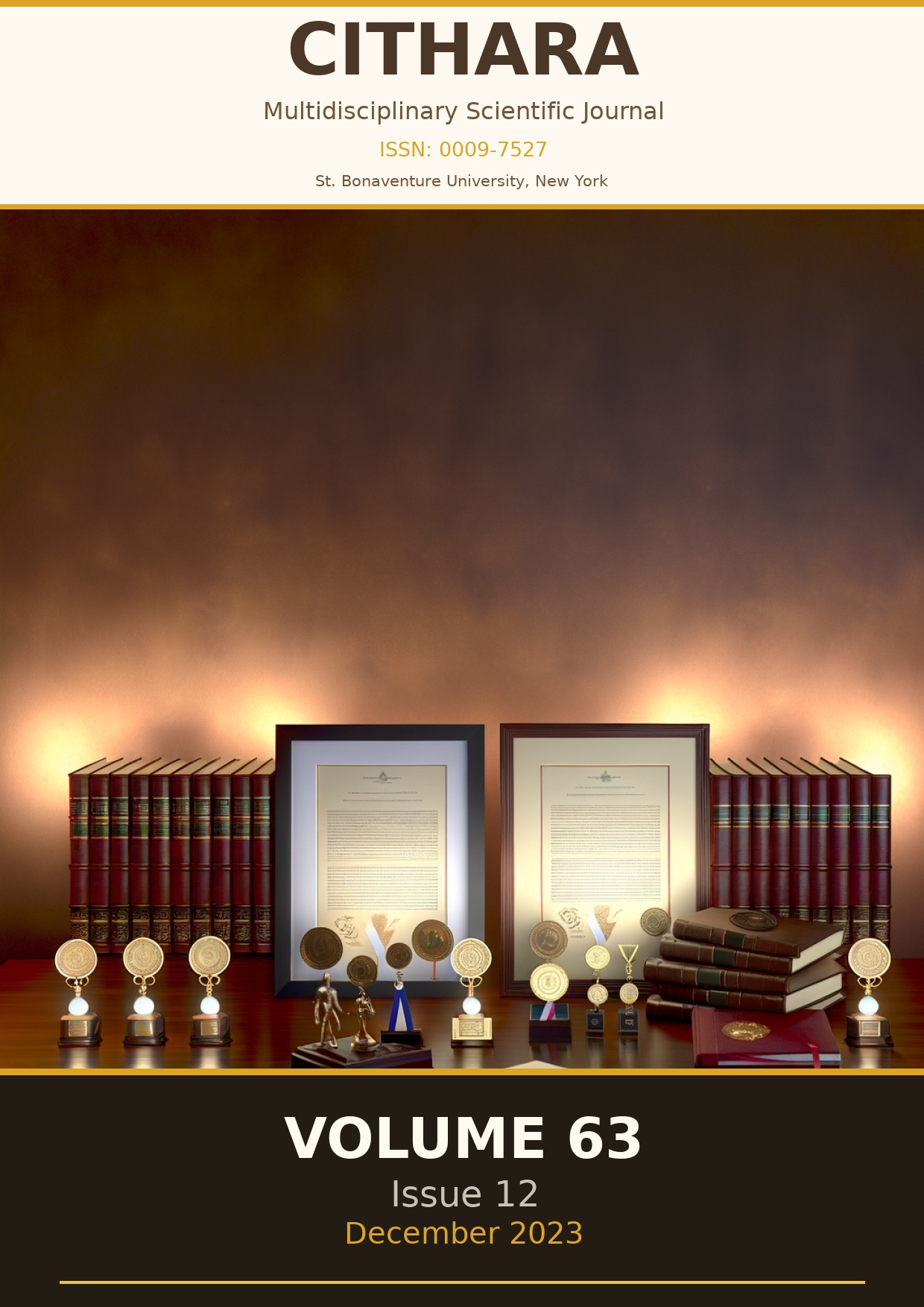 Cover - Volume 63, Issue 12